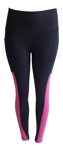 Calça Legging Sizi Elite Feminino -preto/ Pink Original.