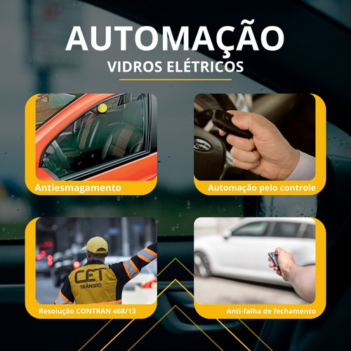 Módulo De Vidro Elétrico Plug And Play Frontier 2017 A 2024