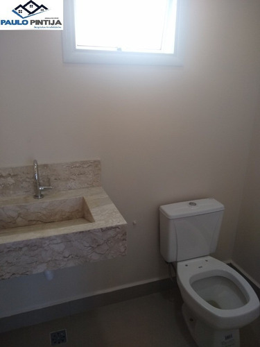Imagem 4 de 30 de Linda Casa Com 3 Suítes, Escritório E Piscina No Condomínio Laguna - Ca04493 - 70264079