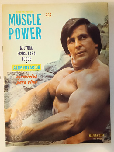 Revista Muscle Power # 363 Mario Da Silva