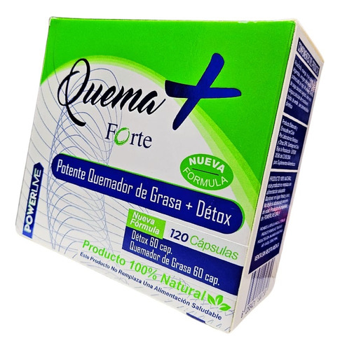 Quema + Forte / Inhibidor Apetito Y Quemador - Premium