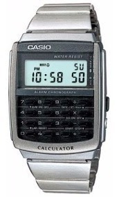Reloj Casio De Calculadora Modelo Ca 506 Plateado