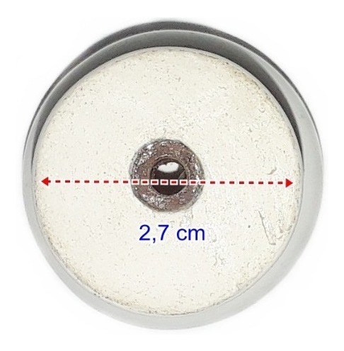 Tirador Pomo De Ceramica Blanco (vendo La Docena - Usados) (Usado)