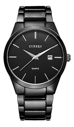 Curren Relojes Para Hombre Reloj De Pulsera Analógico De Cua