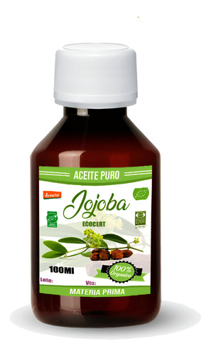 Aceite De Jojoba 100ml Organico Ecocert En Caba Belgrano 