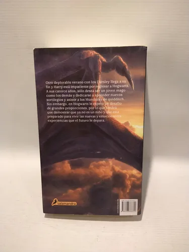 Harry Potter El Caliz De Fuego Rowling Salamandra (Usado)