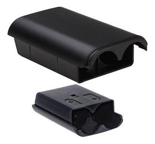 Kit 02 Suporte De Pilhas Tampa Da Bateria Controle Xbox 360