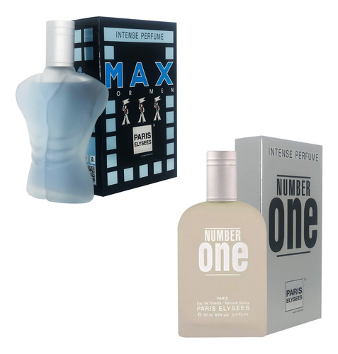 Perfumes Importados Max Masculino + Number One