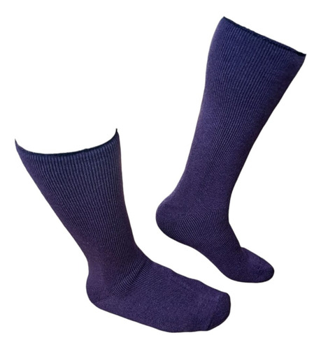 6 Calcetas Algodón Diabético Circulacion Mujer Invierno