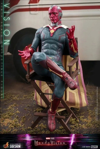 Vision Marvel Wanda Vision Sixth Scale Figure By Hot Toys