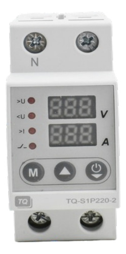 Protector De Voltaje Integral 220v, 1amp -80 Amp (ajustable)