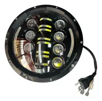 Comprar Faro Led Redondo 7 Pulgadas Drl Ambar\u002Fblanco Luz Alta\u002Fbaja