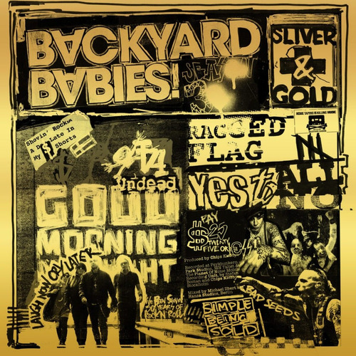 Backyard Babies  Sliver & Gold -audio Cd  Album  Ltd. Editi