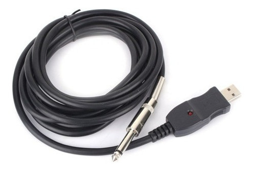 Cable Adaptador Usb Para Guitarra Pc Notebook Mac Interface