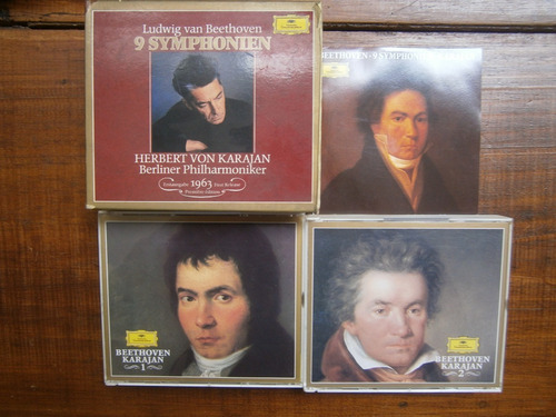 Ludwig Van Beethoven 9 Sinfonias Herbert Von Karajan Deutsch