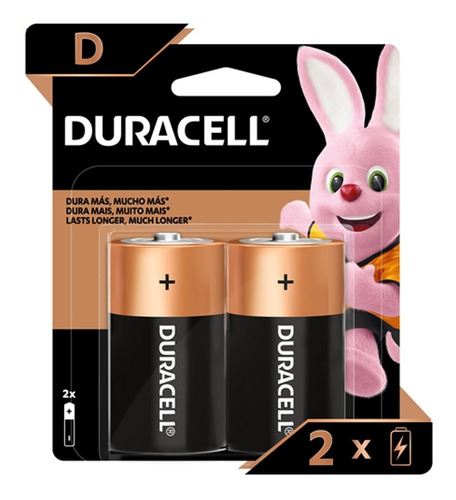 Pila Para Calefón Alcalina Duracell Blíster D X 2 Unidades