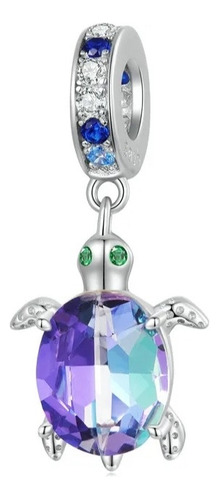 Exclusivo Charm Tortuga Estelar 100% Plata .925