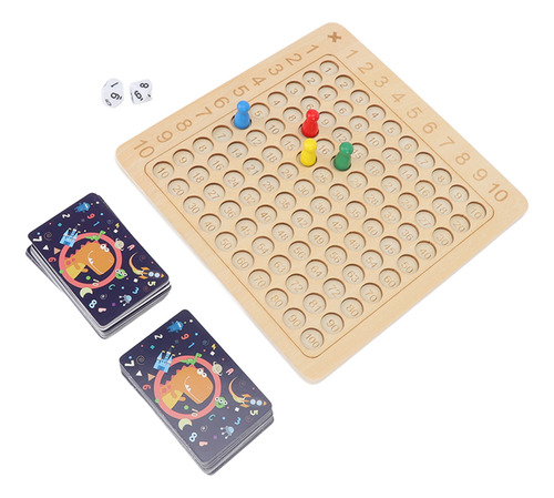 Tabla De Multiplicar Matemática: Conteo Montessori Para Niño