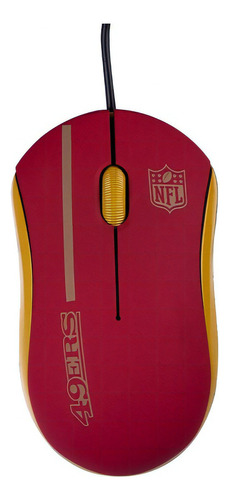 Mouse Diseño Nfl Con Mouse Pad De Tu Equipo Favorito 800 Dpi Color 49 Ers