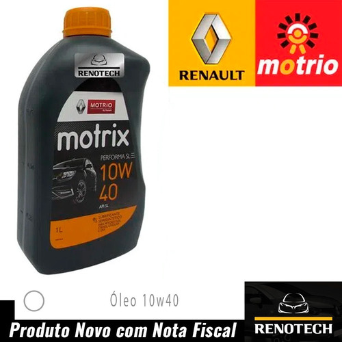 Imagem 2 de 9 de Oleo 10w40 Sl Motrio Semi Sintetico 1l Clio Ii 7702266455