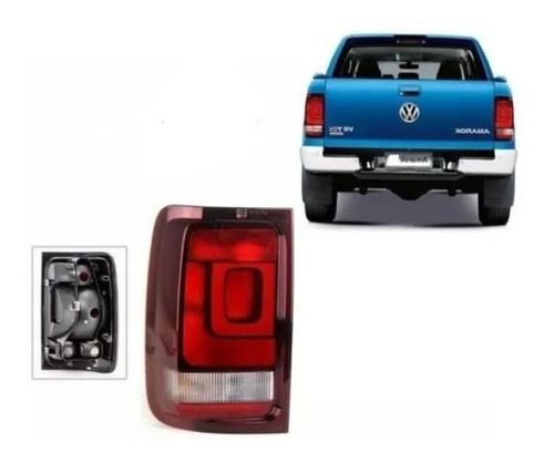 Lanterna Traseira Vw Amarok V6 2014 A 2020 Fumê