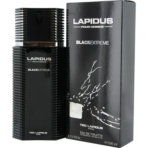Ted Lapidus Black Extreme 100ml Edt Silk Perfumes Original