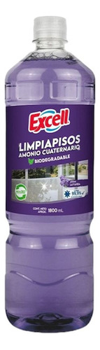 Limpia Pisos Desinfectante Amonio Cuaternario 1800ml Excell