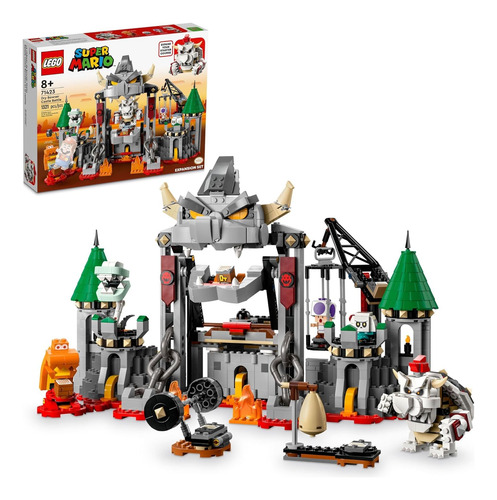 Lego Super Mario Dry Bowser Castle Battle Expansion Set 7142