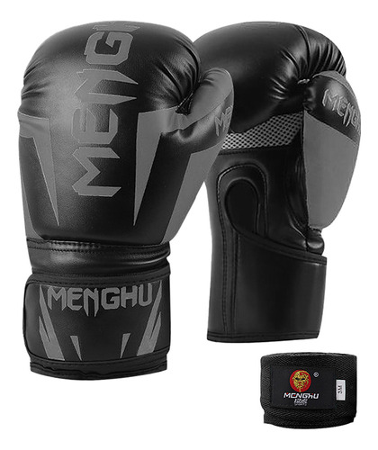 Guantes De Boxeo Con Soporte De Muñeca Menghu