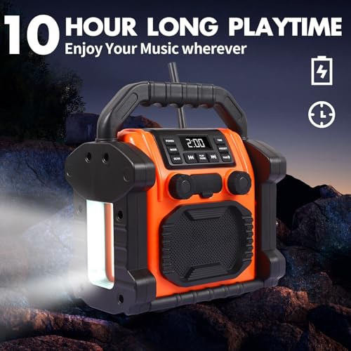Pack Altavoz Bluetooth 30w Impermeable Para Obras Y Aventura