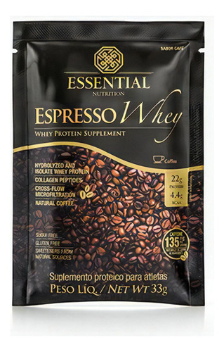 Espresso Whey Café 33g (14 Unidades - 462g) - Essential