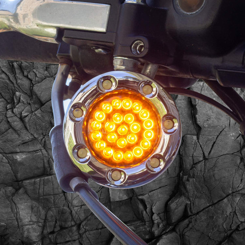 Señales De Giro Delanteras Led Para Harley Davidson