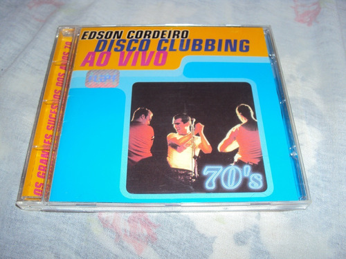 Cd Edson Cordeiro Disco Clubbing Ao Vivo