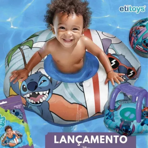 Boia Com Assento Infantil 56cm Stitch