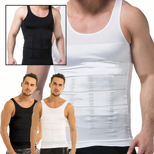 Camisetas Reductoras Hombre Faja Reductora Modelador Deporti