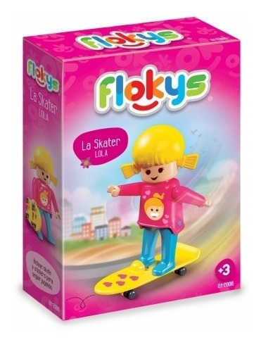 Flokys Muñecos Con Skater (4869)