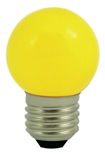Lámpara Gota Led E27 1 Watt Color Rojo/verde/amarillo/azul