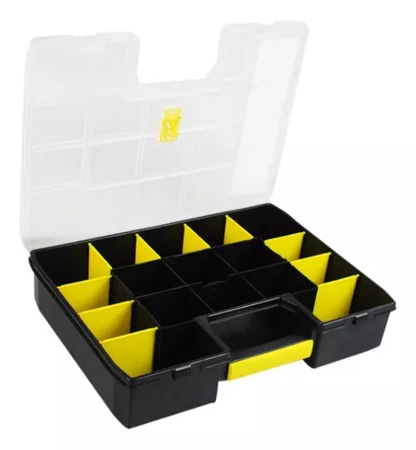 Caja Gavetero Organizador Stanley Stst14026 Negro Y Amarillo Color
