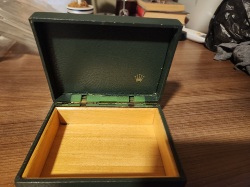 Rolex Caja Original Verde Oscuro (Usado)