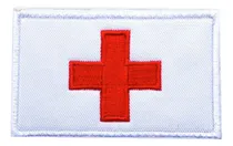 Comprar Parche Cruz Roja Medico Militar Tactico Pvc Gotcha Airsoft