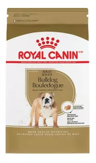 Alimento Royal Canin Breed Health Nutrition Bulldog para perro adulto de raza mediana sabor mix en bolsa de 12 kg