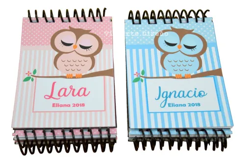 Libretas Personalizadas Souvenir Sorpresitas 10 Unidades