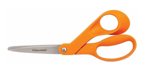 Tijera Fiskars Mango Color Naranja