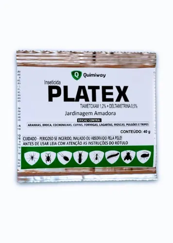 Platex 40g Cochonilhas PuLGões, Lagartas,brocas,mosca,tripes