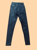 Comprar Leggings Efecto Cuerina Deportivo Con Cremallera