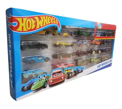 Hot Wheels, Paquete De 20 Autos