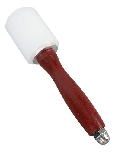 Martillo Para Tallar Cuero, Cabeza De Goma, Mango De Madera,
