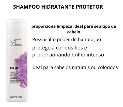 Shampoo Med For You Shield 250g Frutal Doce