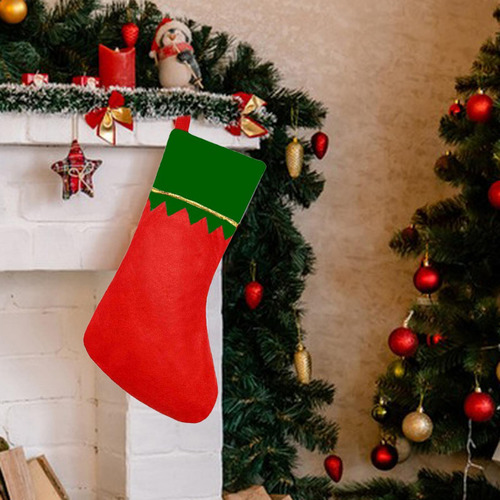 4 Medias De Navidad Para Colgar En Forma De Árbol De Navidad