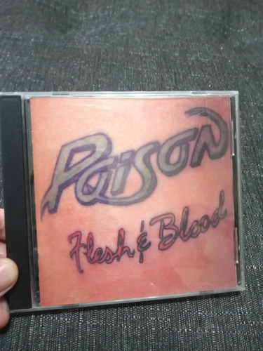 Poison - Flesh And Blood (1990) Japan Cscs-5229